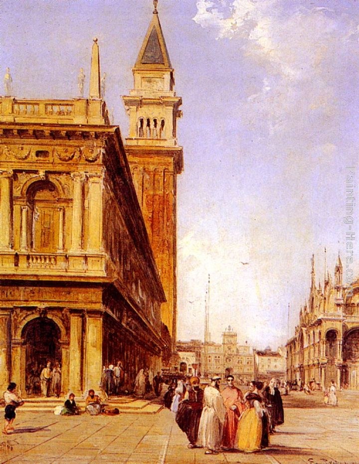 Edward Pritchett St Mark's Square, Venice